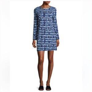 Tory Burch Navy Tie-Dye Hollie Dress-Size M